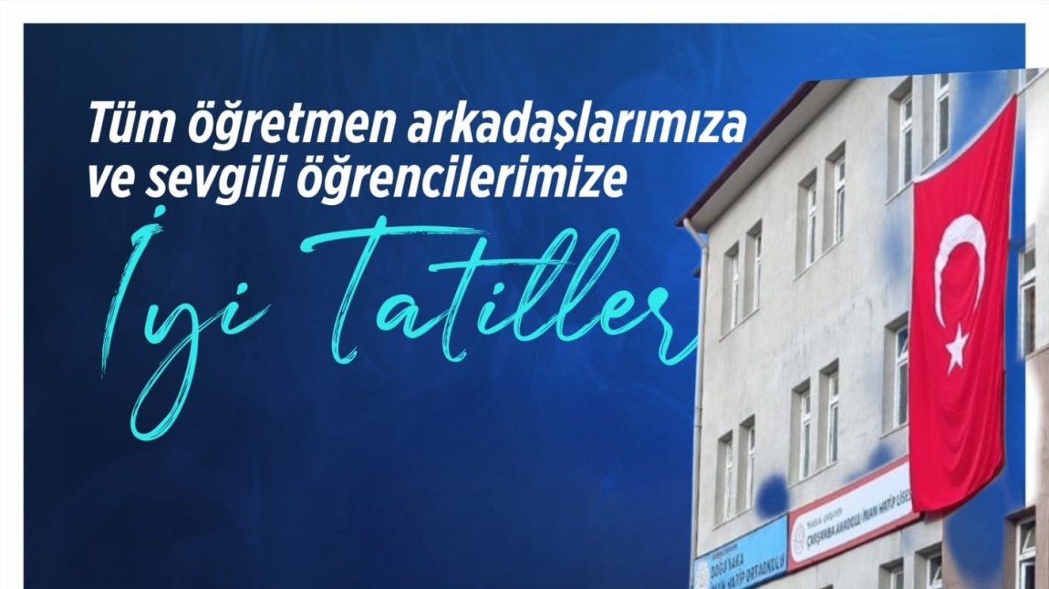 2024-2025 EĞİTİM ÖĞRETİM YILINI BİTİRDİK.